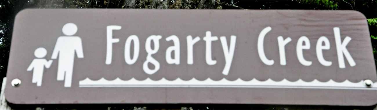 Fogarty Creek sign